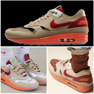 Nike Air Max 1 CLOT Kiss of Death Rare Collaboration Translucent Air Bubble W8